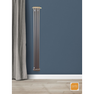 Радиатор Arbonia 2180/4 секции нижнее подключение цвет антрацит металлик AME