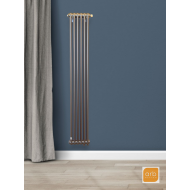 Радиатор Arbonia 2180/6 секций нижнее подключение цвет антрацит металлик AME