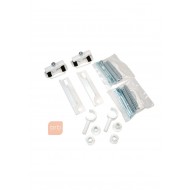 Комплект настенных кронштейнов, цвет белый RAL 9016 (ZB0282+ZB0281+ZB0280)