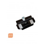 Фиксирующий зажим, цвет черный матт RAL 9005 MT (ZB0281)