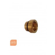 Ниппель латунь с уплотнением размер 1/2 x 3/4 под EURO KONUS 603000003