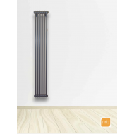 Радиатор Arbonia 2180/6 секций боковое подключение цвет антрацит RAL 7016