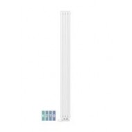 Радиатор KZTO серия QUADRUM 40 V-1750-4 L нижнее левое подключение цвет белый муар