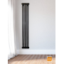 Радиатор Arbonia 2180/6 секций боковое подключение цвет черный RAL 9005 MATT Радиатор Arbonia 2180/6 секций боковое подключение цвет черный RAL 9005 MATT